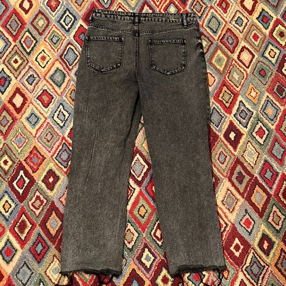 RSQ Women’s Dark Wash Ripped Jeans – Size 30 - Picture 2 of 3